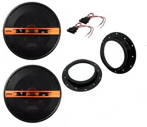 Par de altavoces de audio coaxiales para puerta de coche EDGE 6,5" 17 cm para VW Golf 2003-2008 - Imagen 1 de 1