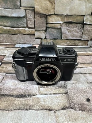 Minolta X-370N 35 mm SLR *SOLO CARROCERÍA* Piezas o reparación Foto 1 de 4