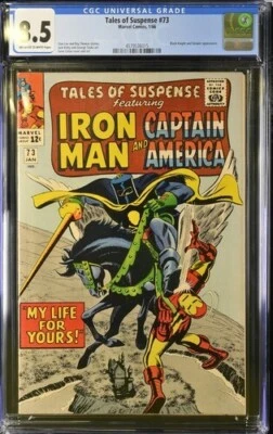 Tales of Suspense #73 1966 Marvel Comics CGC 8.5 - Image 1 of 2