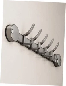 Wall Mounted Suction Cup Coat Hooks, Powerful Vacuum Suction Cup 5 Hook - Picture 1 of 8