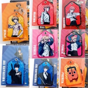 Chainsaw Man Character Tag Fabric Keychain DENJI AKI POWER MAKIMA - Picture 1 of 11