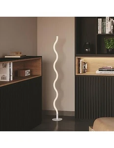 Piantana Moderna Led Bianca 30 W 4400 LM Mis. H148xD18 Cm HEAVEN - Imagen 1 de 1