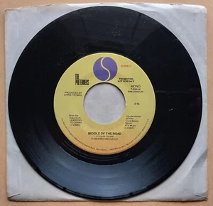 THE PRETENDERS Middle Of The Road PROMO 45 7" Vinyl MONO/STEREO EX+ - Picture 1 of 2