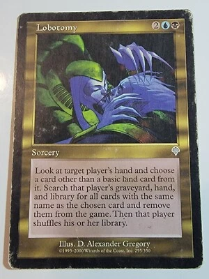 Lobotomy 255/350 Magic The Gathering MTG - Image 1 of 2