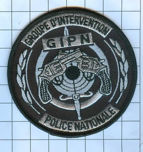 International Police Patch - GROUPE D'INTERVENTION G I P N (SILVER) - Picture 1 of 1