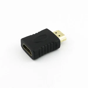 HDMI-compatible Type A Male To A Female Extender HDTV Adapter Connector 1080P - Picture 1 of 7