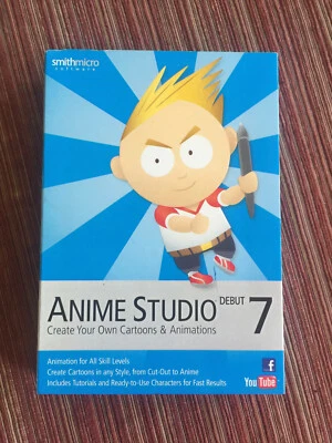Anime Studio Debut 7 PC/MAC Software Cartoons Animation Complete - Image 1 of 4