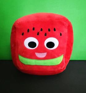 Expressions Stackable Pillows Square watermelon 8" Plush Stuffed Pillow - Picture 1 of 2