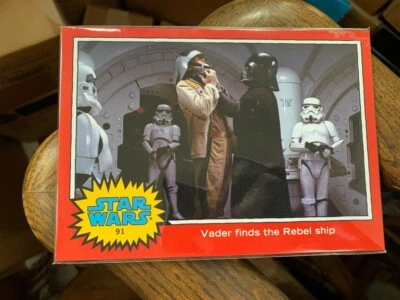 Набор коллекционных карт 2015 SDCC Vintage Style Topps Star Wars TEN Jumbo Vader 91-100 - Изображение 1 из 2