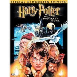 Harry Potter adn the Sorcerer's STone Special Widescreen Edition (DVD) Very Good - Picture 1 of 5