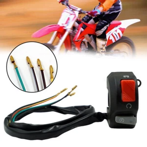 12V Motorcycle Handlebar Start Kill Switch ON OFF Button Fog Headlight - Picture 1 of 8