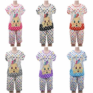 NEW ladies asst colorful 2pc rabbit pajama sets NIGHTWEAR /SLEEPWEAR - Picture 1 of 8