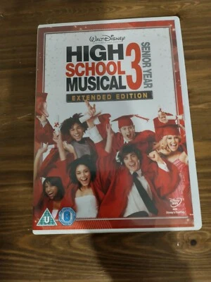 High School Musical 3 DVD – Senior Year Extended Edition – Zac Efron – 2009 VGC  - Image 1 of 3