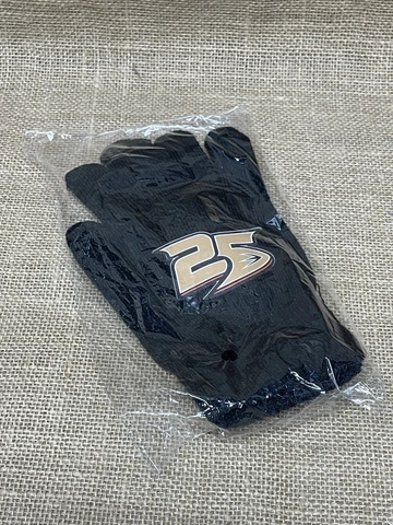 NHL Anaheim Ducks Hockey 25th Anniversary Gloves Mittens Cover