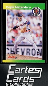 Doyle Alexander 1989 Donruss Baseball's Best #125 Detroit Tigers - Picture 1 of 2