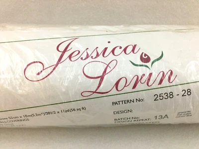 Rollo de papel tapiz Jessica Lorin beige texturizado fino rayas multicolores #2538-28 Foto 1 de 4