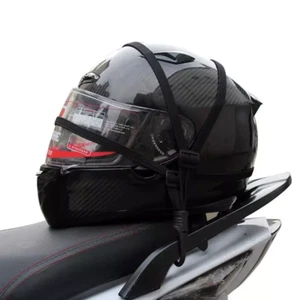 Universal Motorcycle Retractable Luggage Strap Fits For Securing Luggage &Helmet - Picture 1 of 20