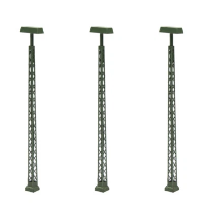 3 Stück Spur N 1:160 Modell Bahn LED Lampe Licht Landschaftsbau Mini Garten Deko - Bild 1 von 4