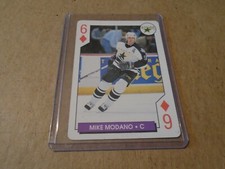 1996-1997 BICYCLE SPORTS COLLECTION  NHL HOCKEY ACES 6 MIKE MODANO DALLAS STARS