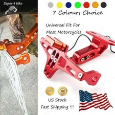 LED Light License Plate Holder Bracket Fender Eliminator For Honda CBR CB VTR NC