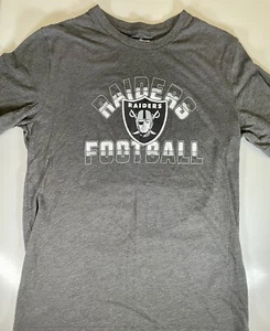 Las Vegas Raiders Shirt Herren Medium NFL Team Bekleidung Grau Kurzarm Football - Bild 1 von 5