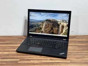 Lenovo ThinkPad P50 i7-6820HQ 2.70GHz 32GB RAM 256GB SSD W11 Pro Quadro M2000M - Picture 1 of 11