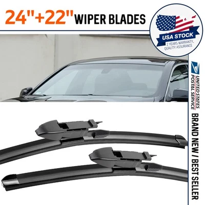 Limpiaparabrisas calidad OEM para BMW 528xi 528i xDrive 2010-2009 24"+22" Foto 1 de 4