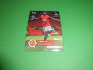 Tarjeta Topps NOW Fútbol Europa League 20/21 Amad Diallo Manchester United - Imagen 1 de 2