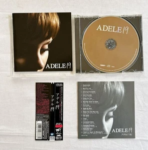ADELE 19 Japan Original CD +3 Bonus Tracks 2008 Out Of Print WPCB 10049 - Imagen 1 de 4
