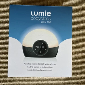 Lumie Bodyclock Glow 150 Wake up to Daylight Table Lamp - Black - Picture 1 of 2