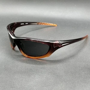 Nike Overpass EV0251 Wrap Sunglasses Violet Brown Crystal Used - Missing Icon - Picture 1 of 16