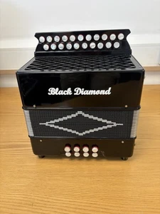 Black Diamond Italian D/G Melodeon, designed for morris, ready for Sidmouth! - Picture 1 of 6