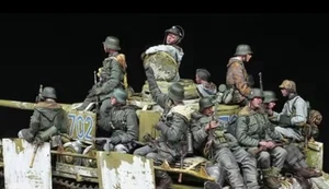 1/35 WW2 German tank crew,Infantry and equipment! 13X figures BARGAIN Uk Stock - Picture 1 of 6