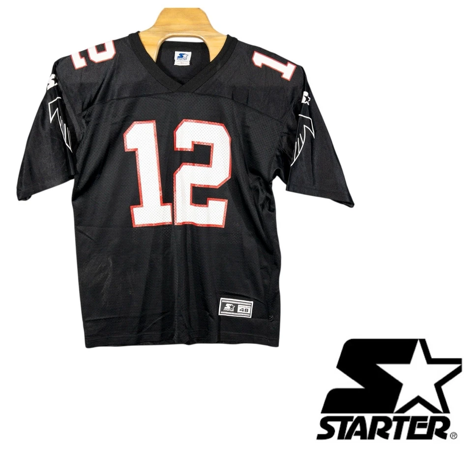 Camiseta de fútbol americano vintage de los Atlanta Falcons Chris Chandler para hombre 48 (L) NFL Foto 1 de 4