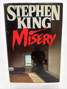 Misery — Stephen King (1987, Hardcover) Viking First Edition BCE HCDJ - Picture 1 of 15