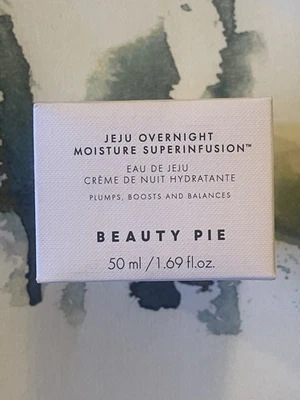 BNIB Beauty Pie Jeju Overnight Moisture Superinfusion 50ml