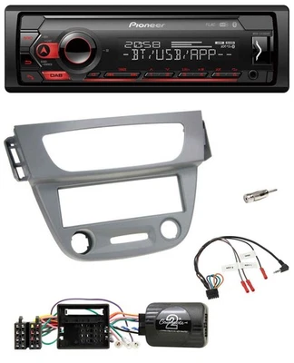 Pioneer Lenkrad USB DAB Bluetooth Autoradio für Renault Megane III 2009-2012 gra - Bild 1 von 4