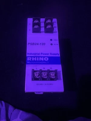 Fuente de alimentación directa RHINO Automation 24VDC 5A PSB24-120 Foto 1 de 4