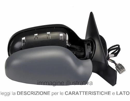Specchio Retrovisore Volvo S80 1998-2003 Elett. Term. Rib. Mem. Destro Foto 1 de 1