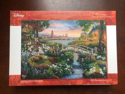 Rompecabezas Disney 101 Dálmatas 1000 piezas D-1000-080 Tenyo de EE. UU. Foto 1 de 4
