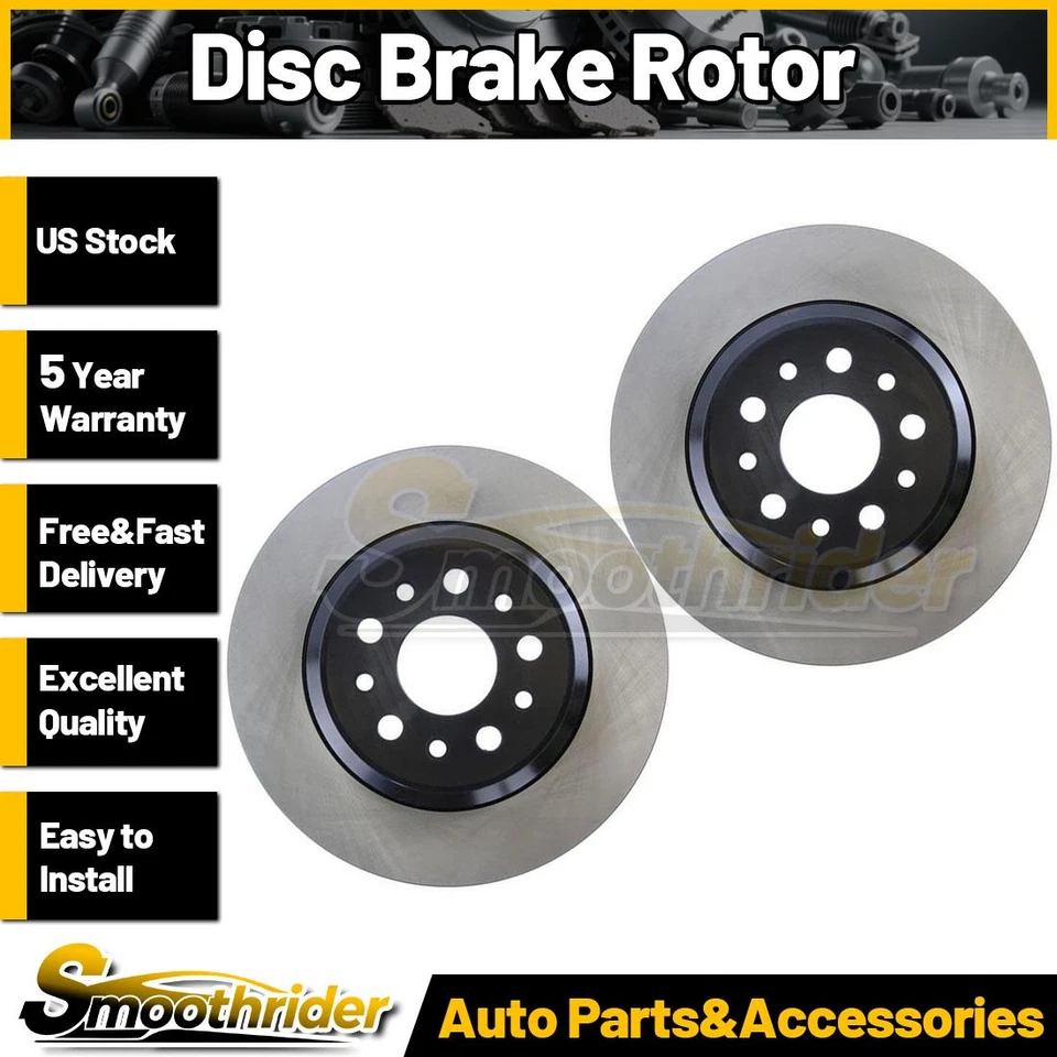 Rotor de freno de disco trasero Centric Parts 2 piezas para Maserati Ghibli 2014 2015 2016 Foto 1 de 4