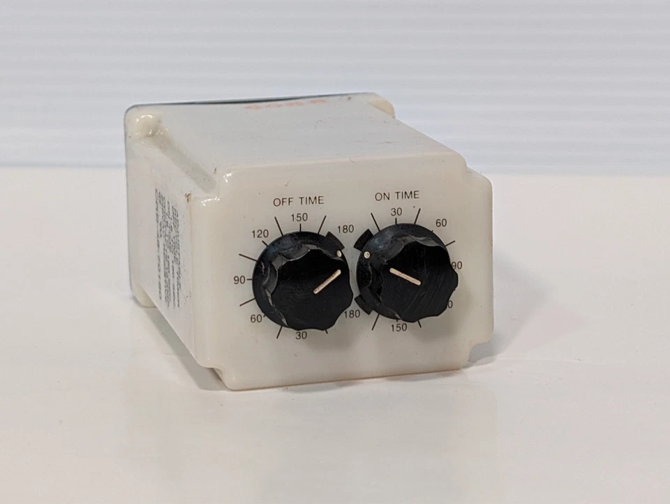 Potter & Brumfield Crb-48-70180 Adjustable Time Delay Relay 1.8-180 Seconds - Image 1 of 4