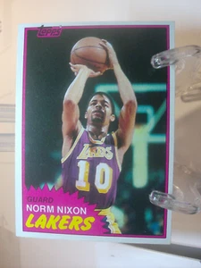 1981-82 Topps Basketballkarte #22 - Norm Nixon - Los Angeles Lakers (95983) - Bild 1 von 2