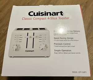 Cuisinart Toasters 4 Slice Compact Plastic Toaster, CPT-142P1 - Picture 1 of 4