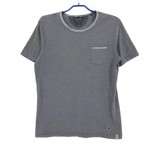 MARC O'POLO Men Shaped Fit Crew Neck Striped T-Shirt Size L - Picture 1 of 9