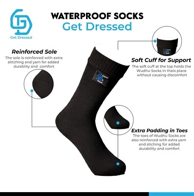 Waterproof Wudhu (Masah) Socks 100% Sharia'h Compliant - Image 1 of 4