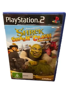 Shrek Smash n Crash Racing Game Sony Playstation 2 PS2 G PAL With Manual CIB - Picture 1 of 4