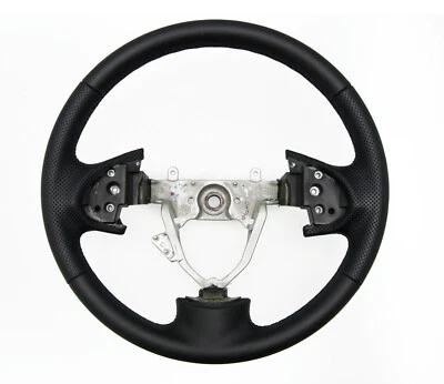 Lenkrad beziehen mit Leder für Mitsubishi Lancer IX Bj. 2007-2016  McarStyling - Bild 1 von 4