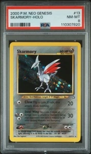 Skarmory #13 - Pokemon Neo Genesis Holo - PSA 8 - Imagen 1 de 2