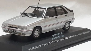 RENAULT R11 TURBO 5 PORTES GRIS 1988 ODEON REF 158 ECHELLE AU 1/43 EME - Foto 1 di 6